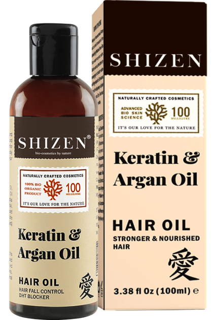 SHIZEN KERATIN & ARGAN OIL HAIR OIL
