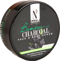 BAMBOO & CHARCOAL Face & Body Scrub